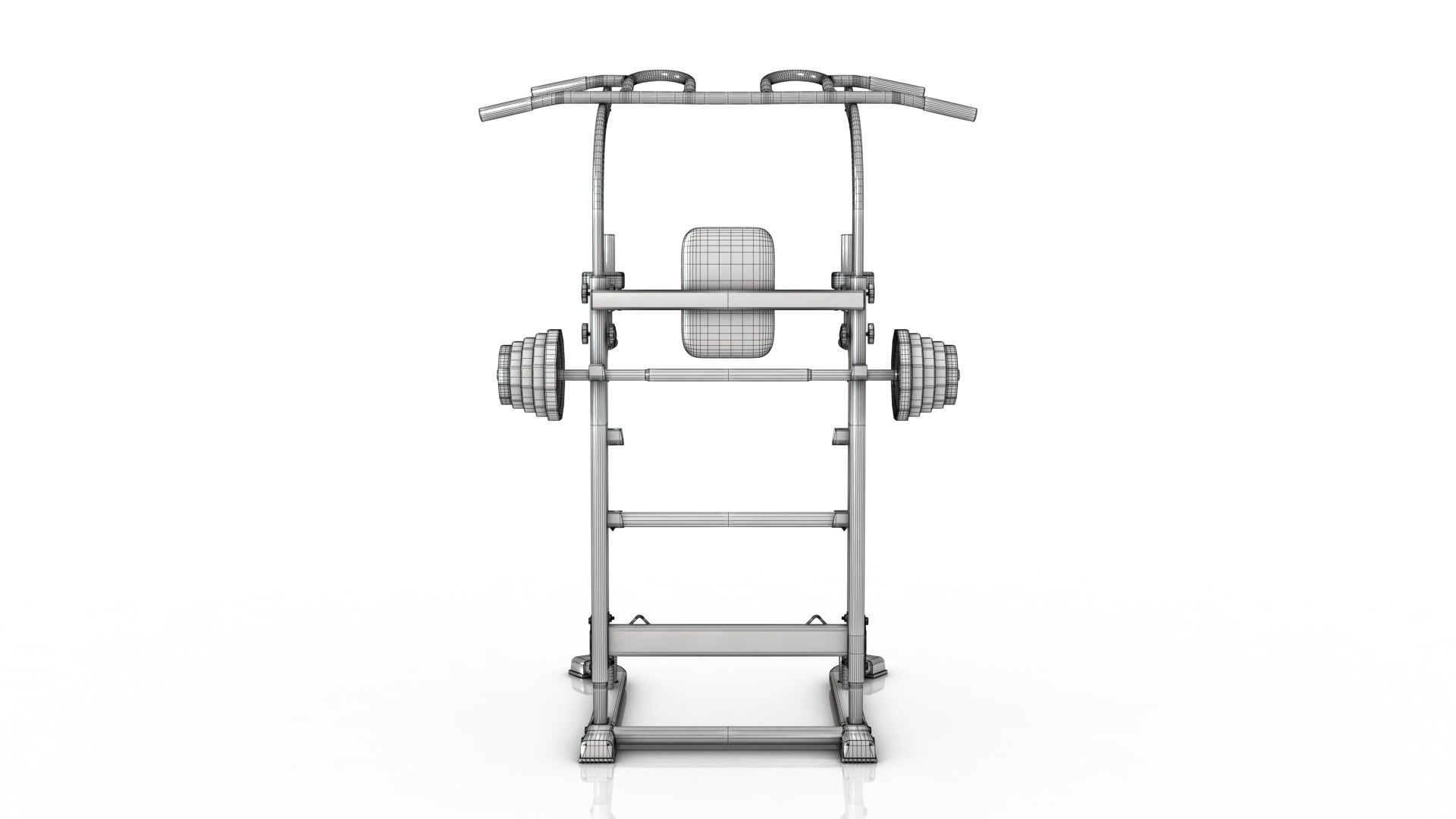 Pull Up Machine 3D Model - TurboSquid 2334584