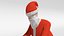 3D santa claus giving gift
