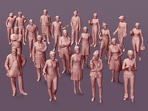 People Pack 3D model