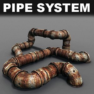 obj pipes rusted