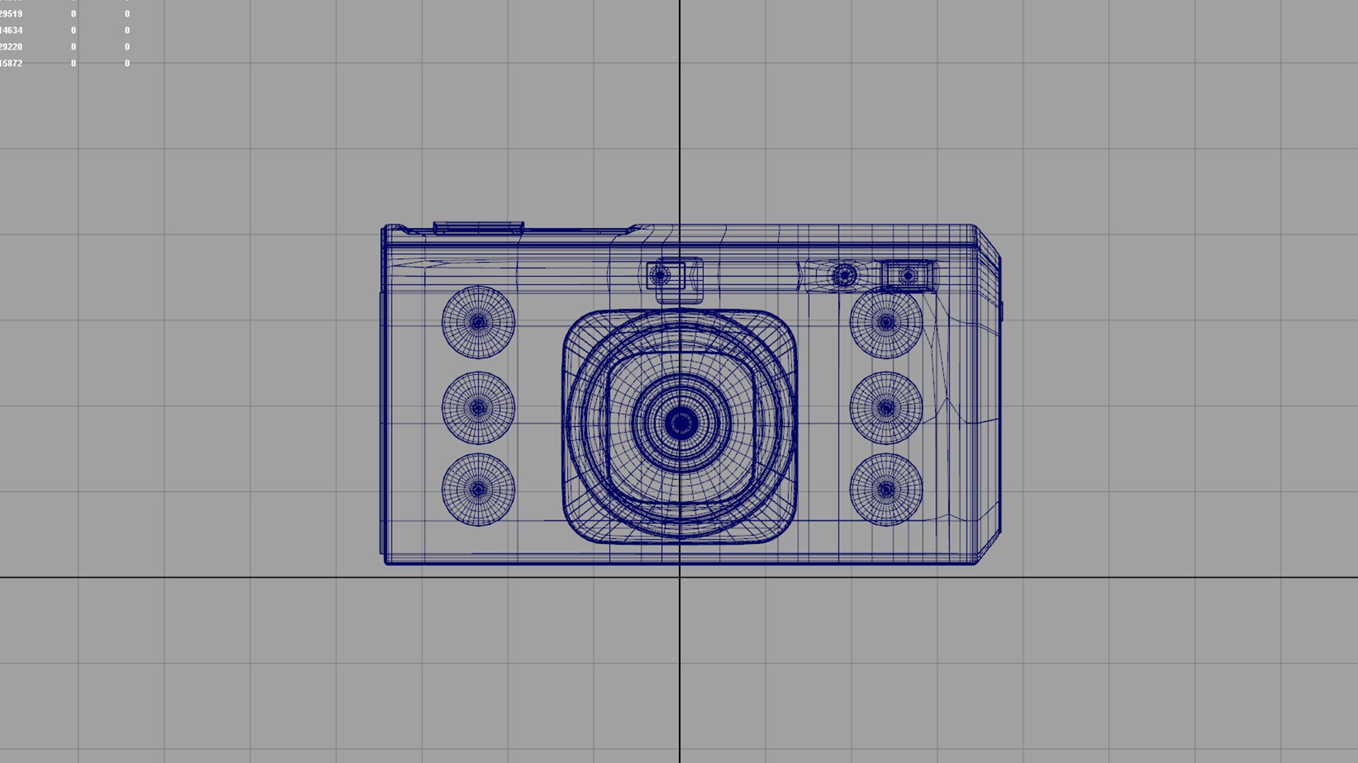 Stylish Cartoon Camera Model - TurboSquid 2390808