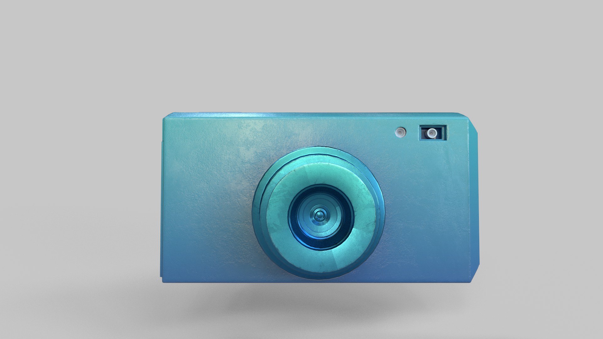 Stylish Cartoon Camera Model - TurboSquid 2390808