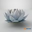 リアルな Nymphaea Siam White 3D モデル - 高品質 4K PBR アセット