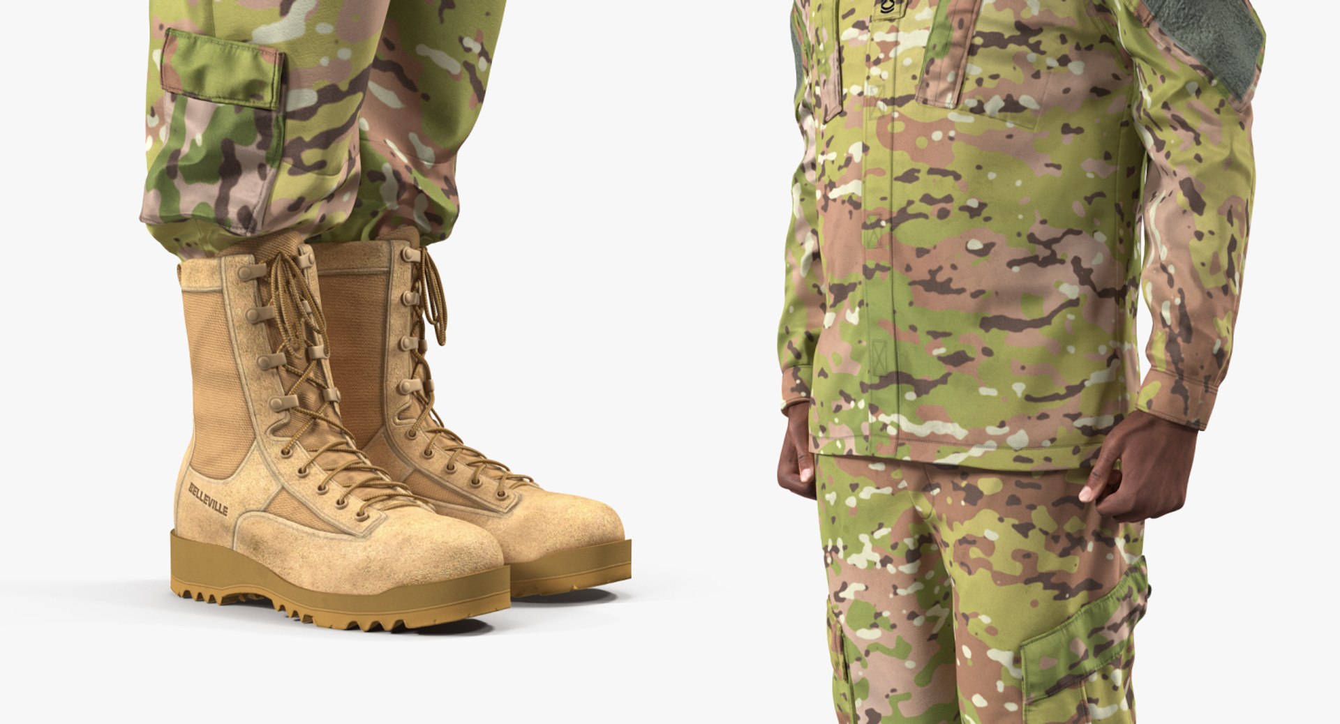 3D african-american army soldier camofluage model https://p.turbosquid.com/ts-thumb/2W/geXj9V/bv8TkYqn/africanamericanusarmysoldiercamofluagefurrigged3dmodel017/jpg/1560393009/1920x1080/fit_q87/583d1075bebace02db873622d4c8c5bf75d4b3ba/africanamericanusarmysoldiercamofluagefurrigged3dmodel017.jpg