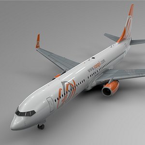 gol boeing 737-800 l421 model