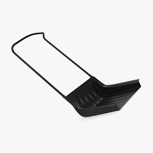 Sleigh Snow Shovel 3D Model