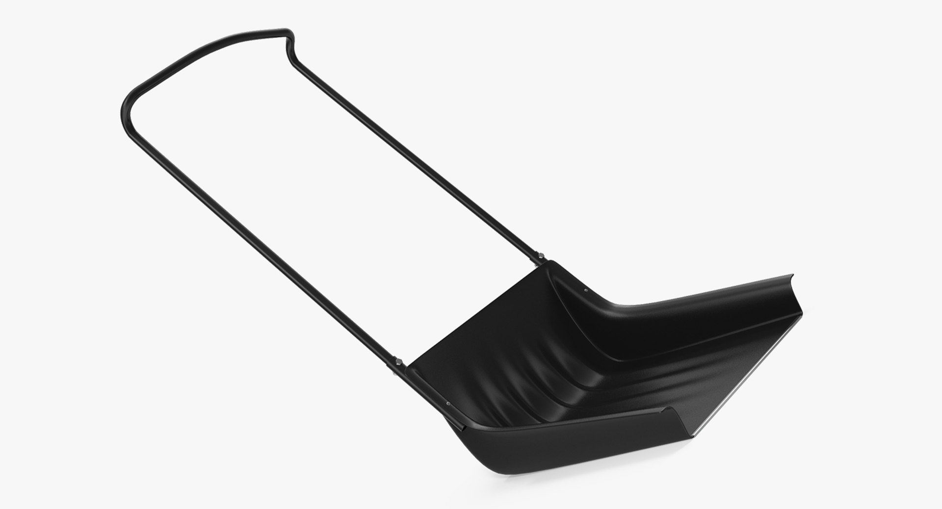 Sleigh Snow Shovel 3D Model 3D model preview