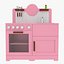 toy kitchen 3d 3ds