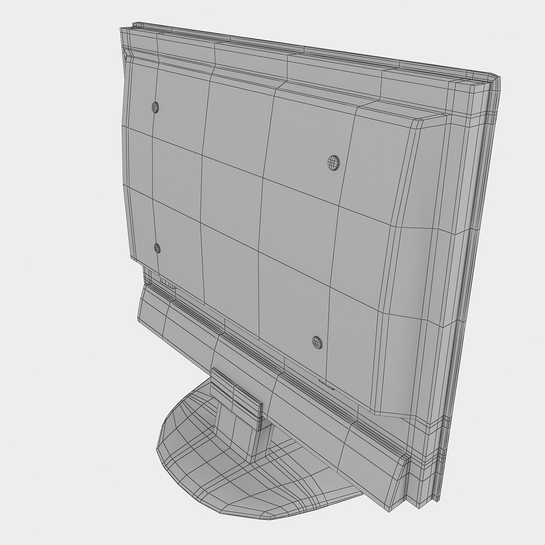 3d Lcd Monitor Model