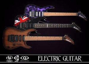 Electric Guitar Jackson Dinky 3 skins