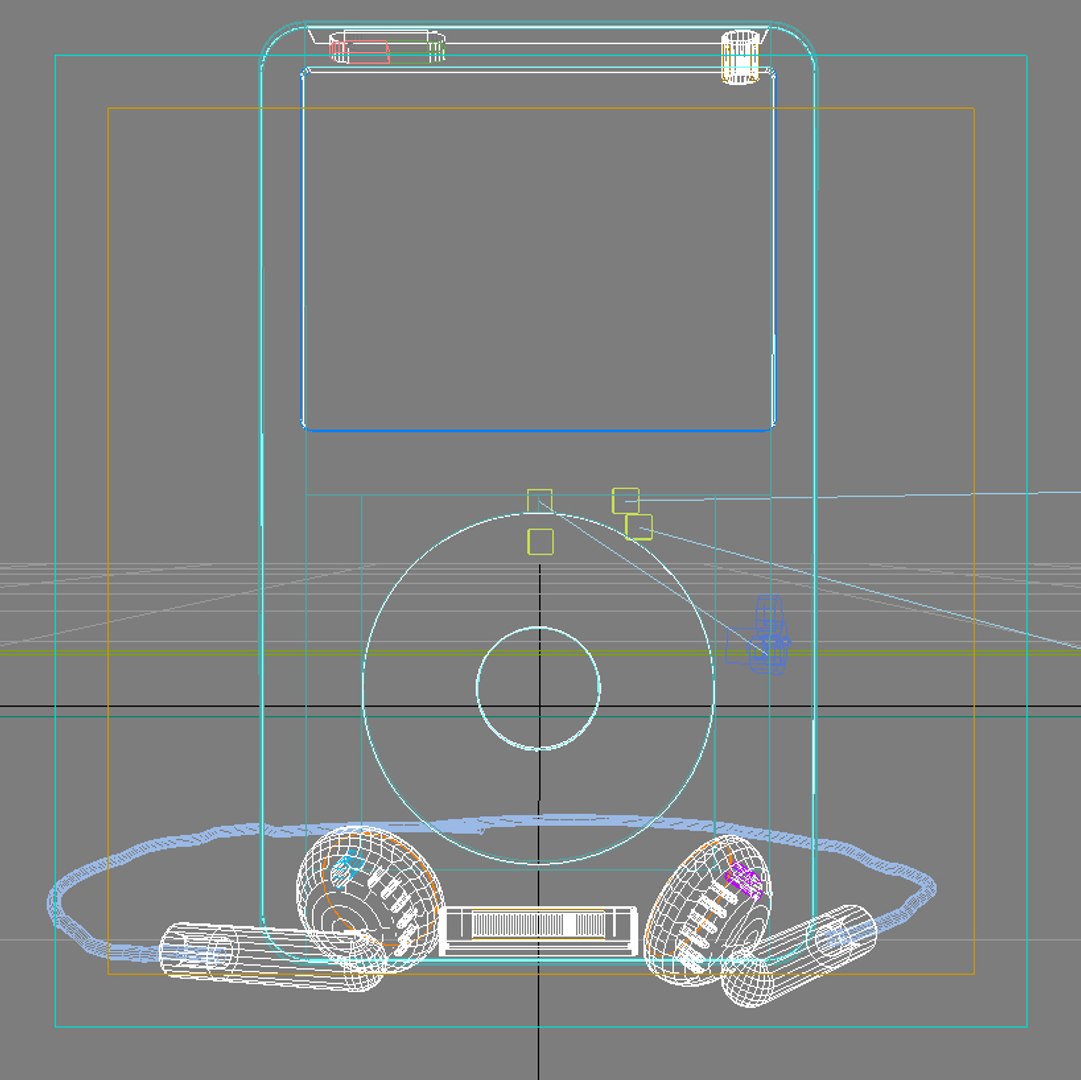 Apple Ipod Video 5th 3d Model