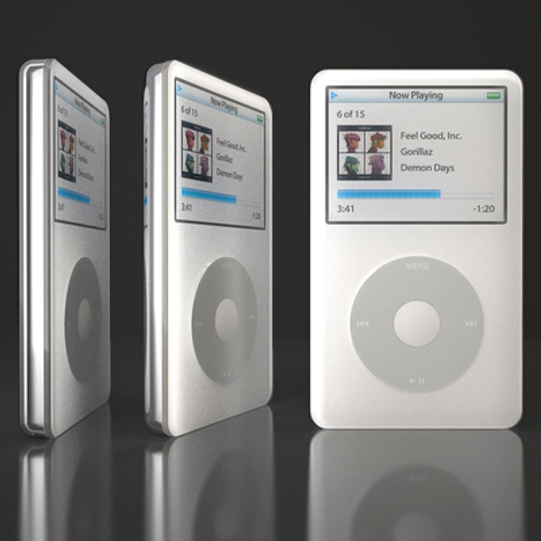 Apple Ipod Video 5th 3d Model