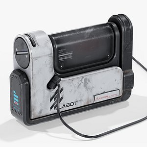 3D model Sci-fi Container