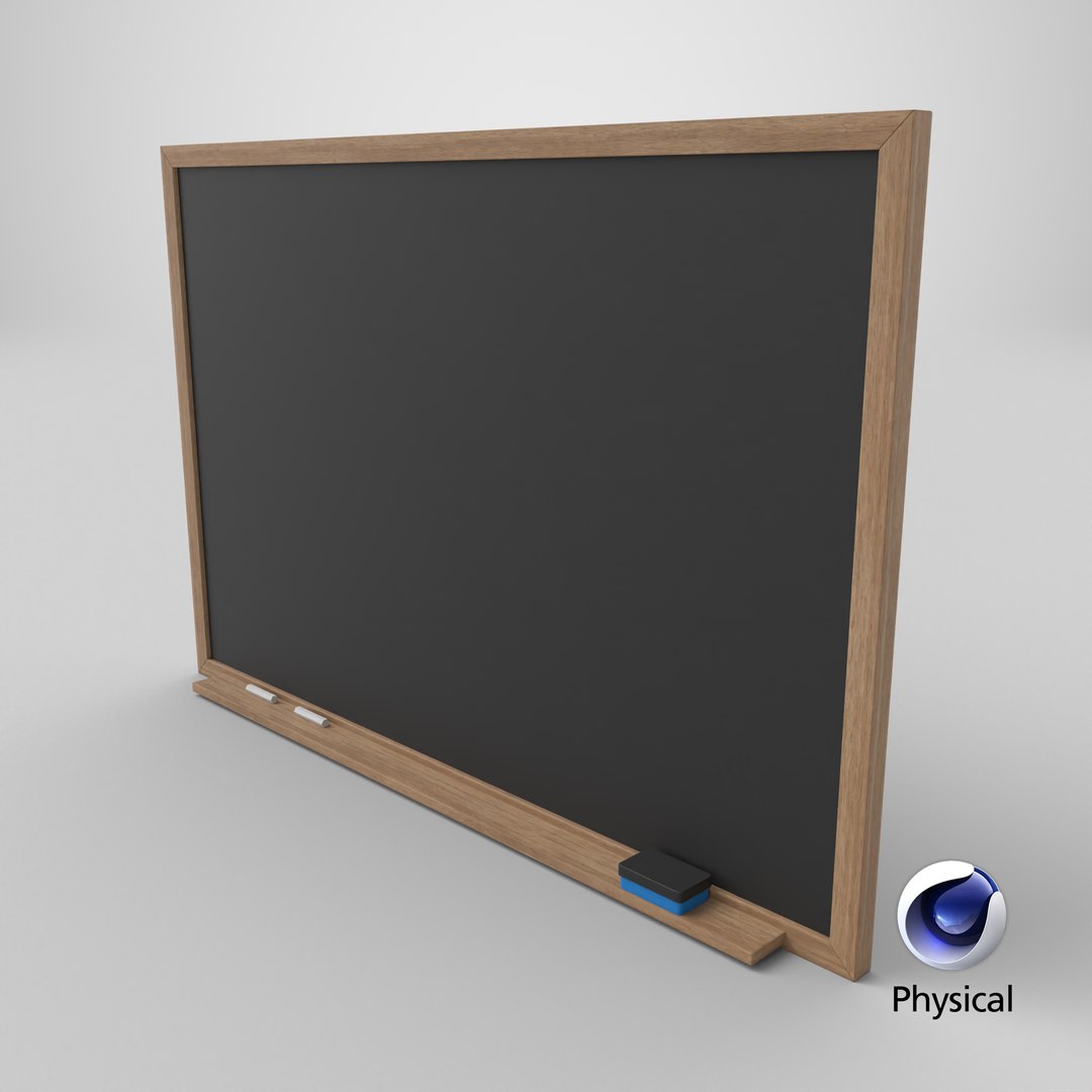 3D Blackboard PBR model https://p.turbosquid.com/ts-thumb/2W/uSNhj8/DL/stemcell_cinema_4d_physical_render/png/1774536660/1920x1080/fit_q87/7f445c6555b728c68672f20d51d291fff1a87507/stemcell_cinema_4d_physical_render.jpg