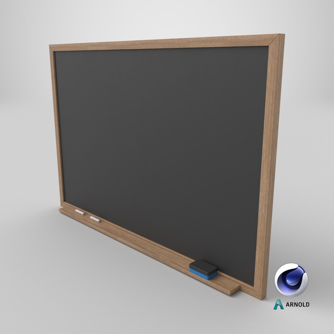 3D Blackboard PBR model https://p.turbosquid.com/ts-thumb/2W/uSNhj8/kE/stemcell_cinema_4d_arnold_render/png/1774536659/1920x1080/fit_q87/79e9e3bcf9142b5df21a5ae119d48aab646d13f4/stemcell_cinema_4d_arnold_render.jpg