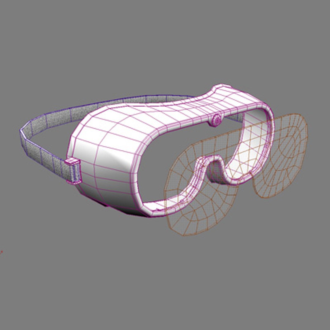 Safety Glasses 3d Model