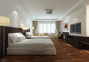 Hotel Room 02 model
