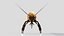 HoneyBee  XGEN ANIMATED 3D model