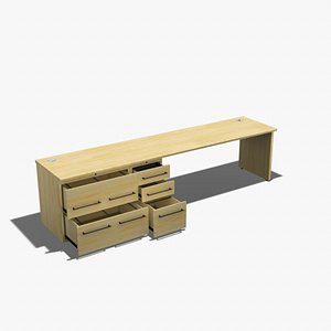 office wood credenza task dxf
