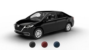 3D Toyota Allion 2019 3d model