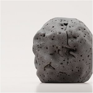 Smooth Natural Layered River Stone