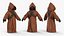 Jawa Star Wars Character Rigged for Maya 3D