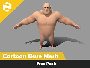 Free Pack - Cartoon Base Mesh