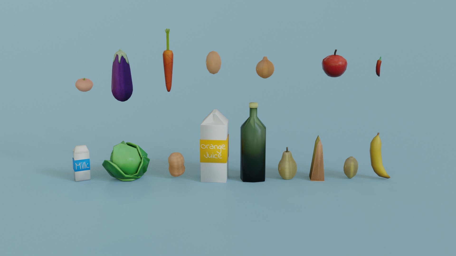 3D Food Low-poly https://p.turbosquid.com/ts-thumb/2X/6h01lb/lC/vegetables_002/jpg/1648462757/1920x1080/fit_q87/57aac3c36a7e9b90c12fedf1a1541e365fb2f314/vegetables_002.jpg