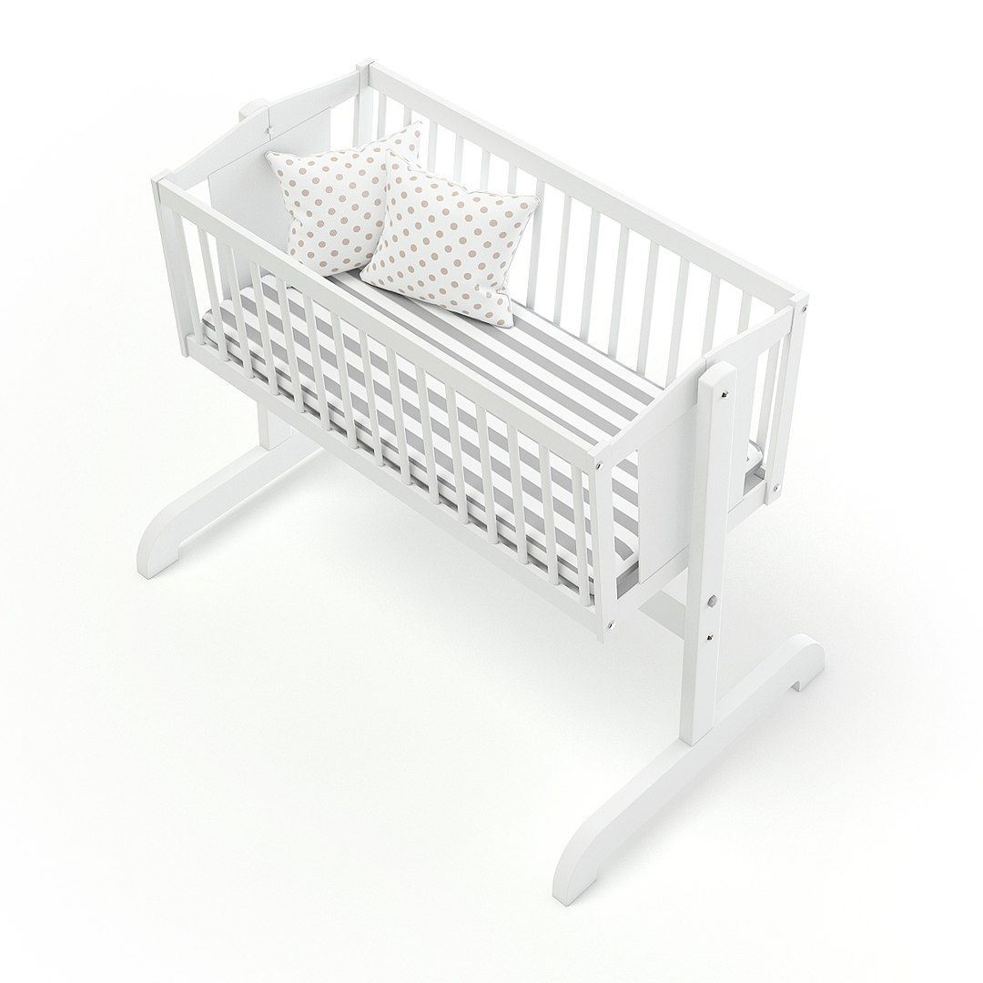 White Cradle Model - TurboSquid 1264021
