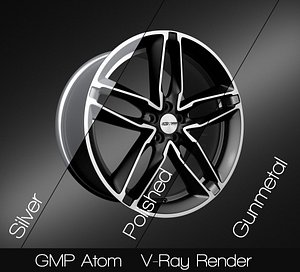 gmp atom rim 3D model