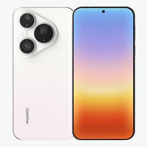 3D Huawei Pura 90 Pro Coconut white