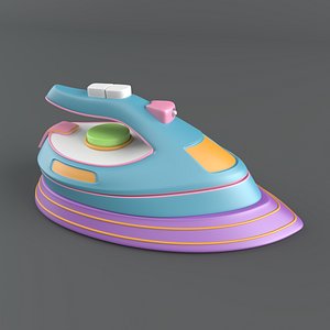 Cartoon iron