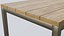 Industrielle Holzbank - Neu