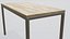 Industrielle Holzbank - Neu