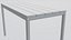 Industrielle Holzbank - Neu