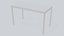 Industrielle Holzbank - Neu