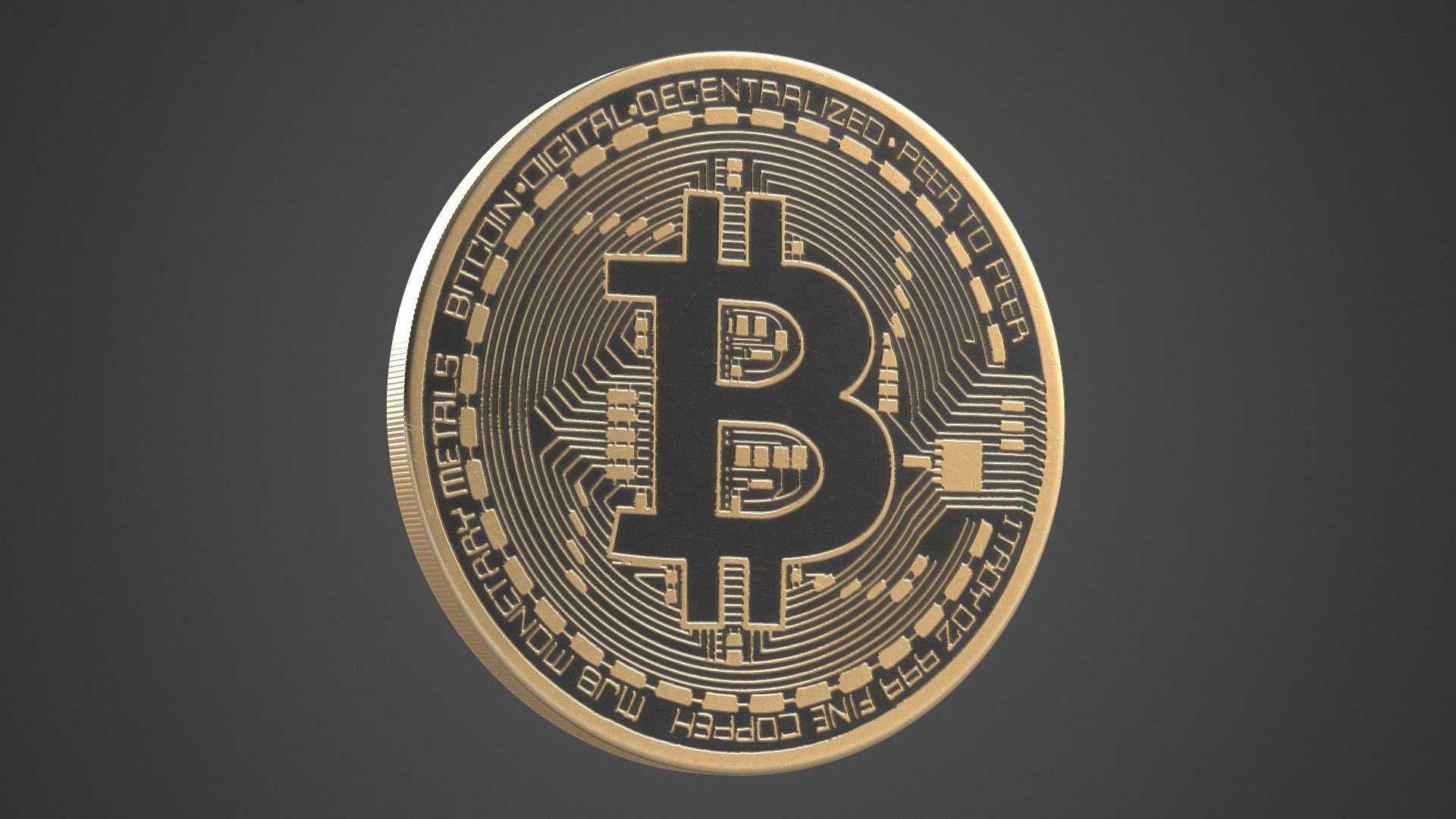 Bitcoin 2 3D Model - TurboSquid 1729081