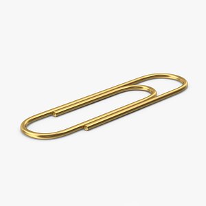 Gold Paper Clip