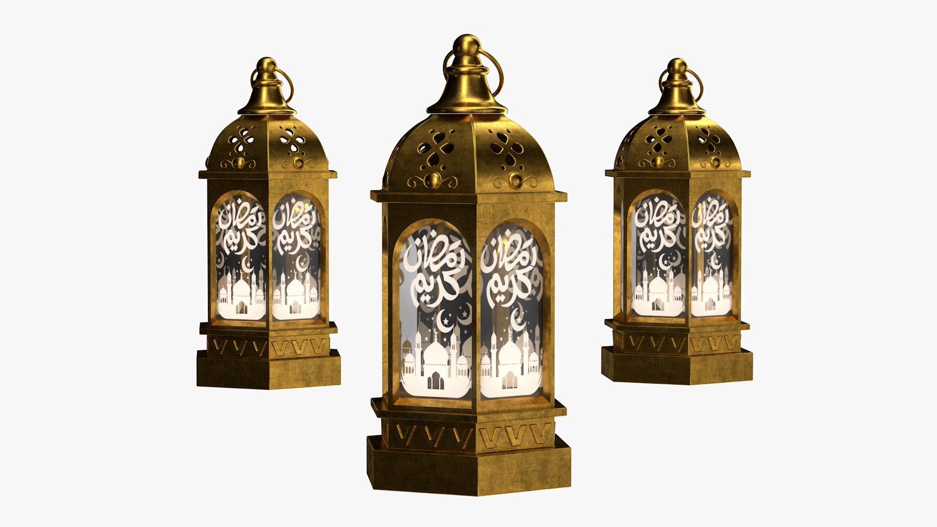 Ramadan Islamic Lantern 3D Model 3D Model - TurboSquid 2551982