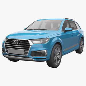 Audi Q7 E-Tron 3D model