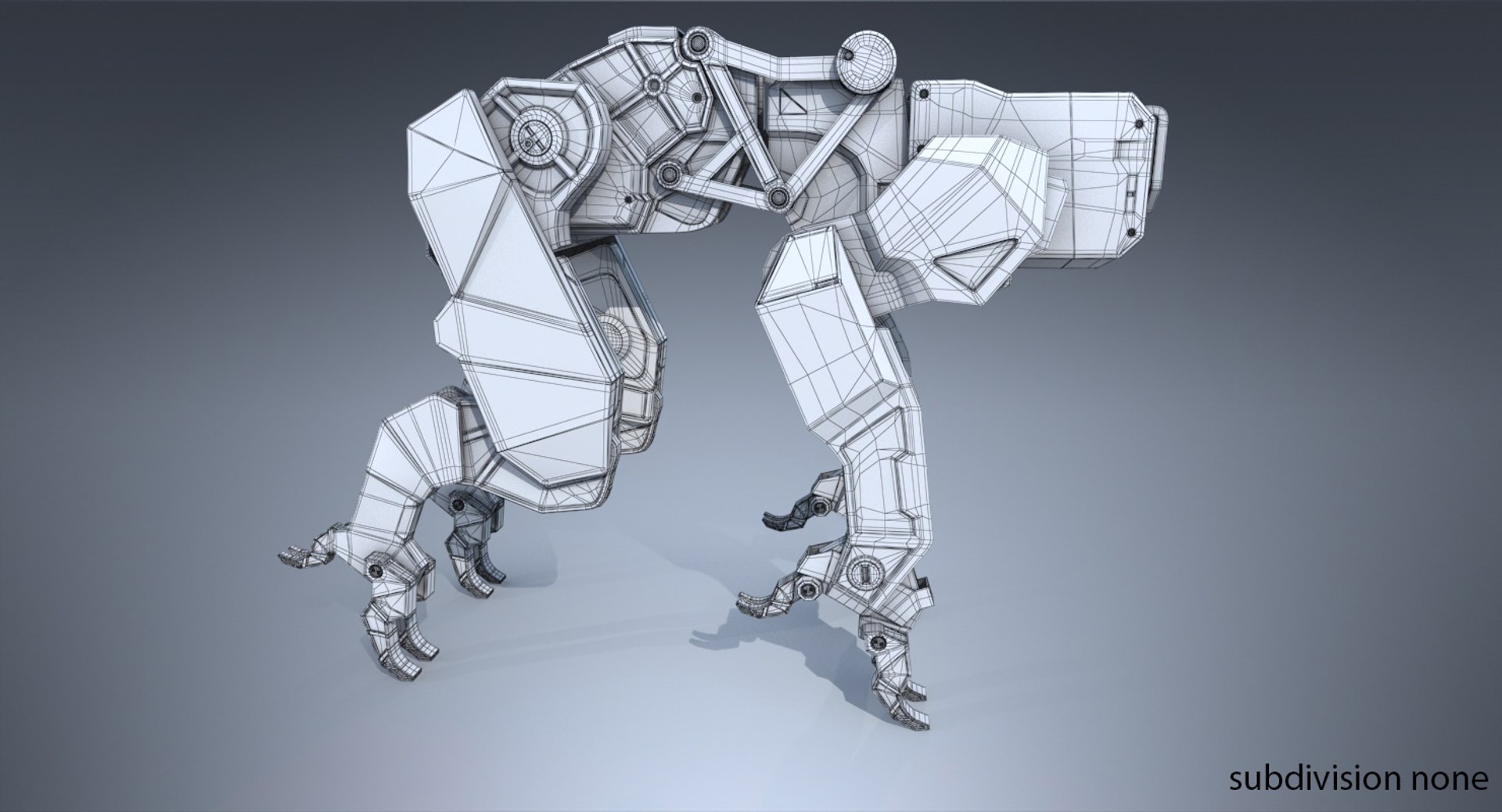 3D sci-fi robotics animal model https://p.turbosquid.com/ts-thumb/2X/Z9k9Mu/enkoYpVA/9b/jpg/1513247675/1920x1080/fit_q87/9de27af18b3d92f127c4005878bc4f7f31b3799d/9b.jpg