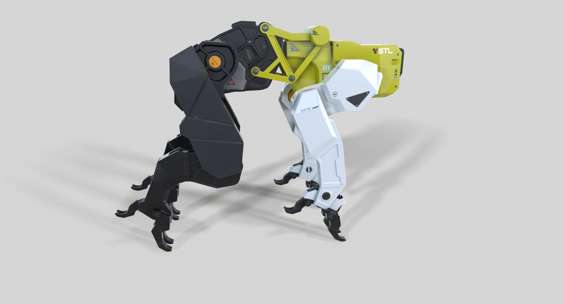 3D sci-fi robotics animal model - TurboSquid 1233504