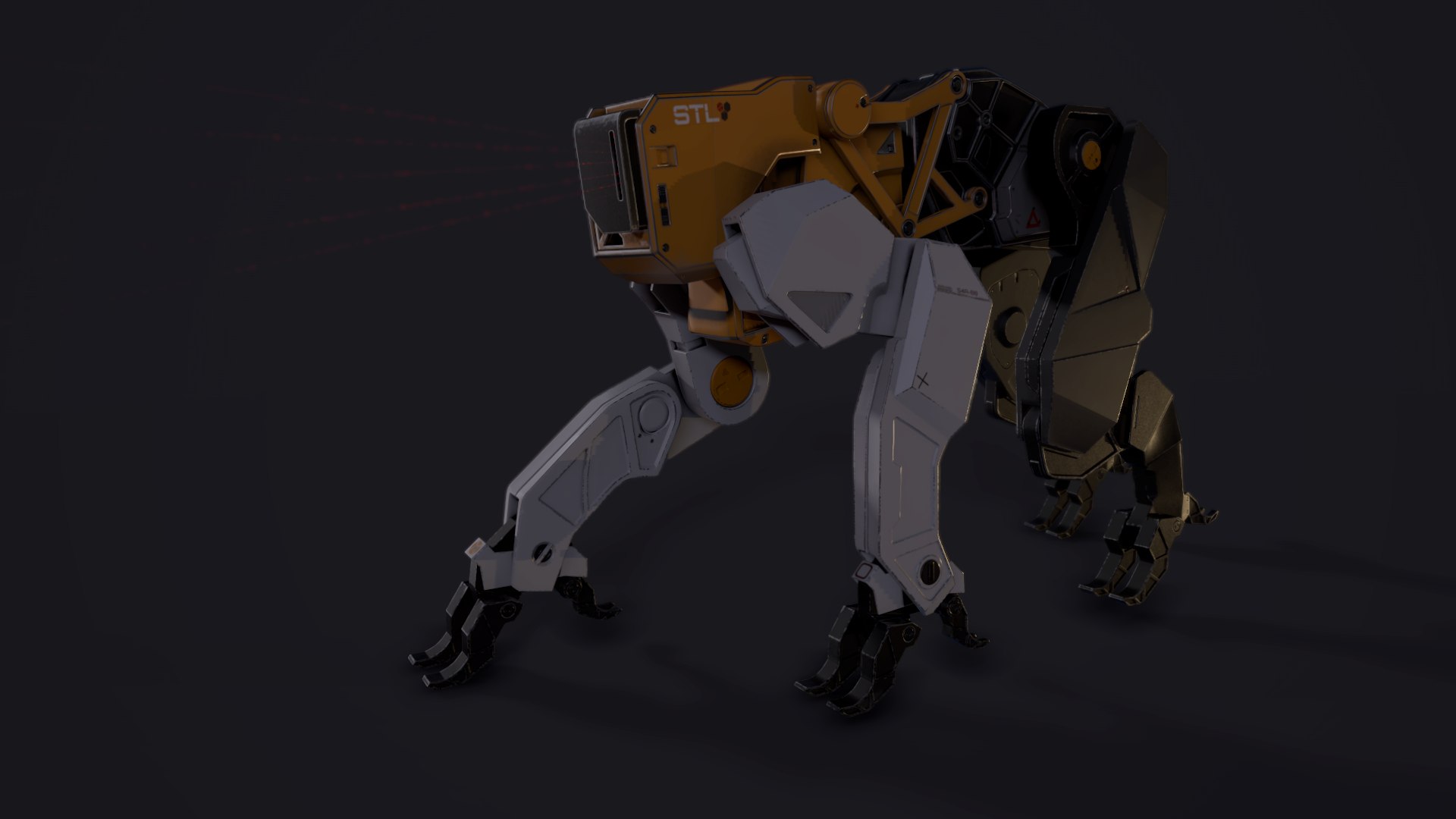 3D sci-fi robotics animal model https://p.turbosquid.com/ts-thumb/2X/Z9k9Mu/kX32jhr0/screenshot002/png/1513247675/1920x1080/fit_q87/6730838f8cf9bfe371bc7aa2ed91af12e3e973af/screenshot002.jpg
