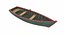 Altes Holzboot 02 Low-Poly PBR