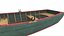 Altes Holzboot 02 Low-Poly PBR