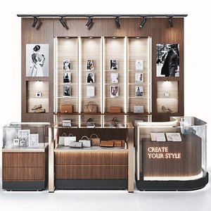 3D showcase 03 store window