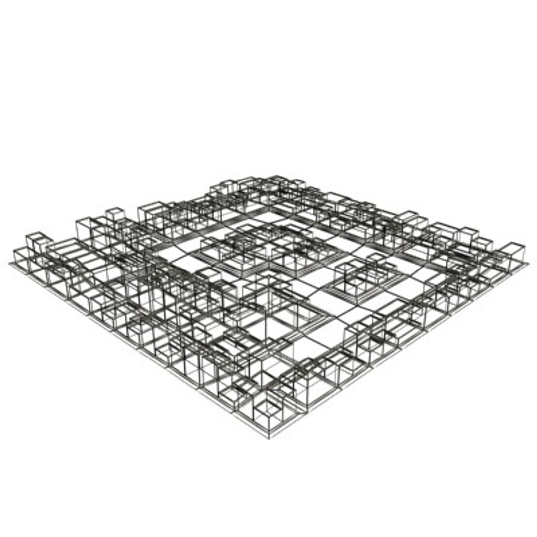 random city 3d max