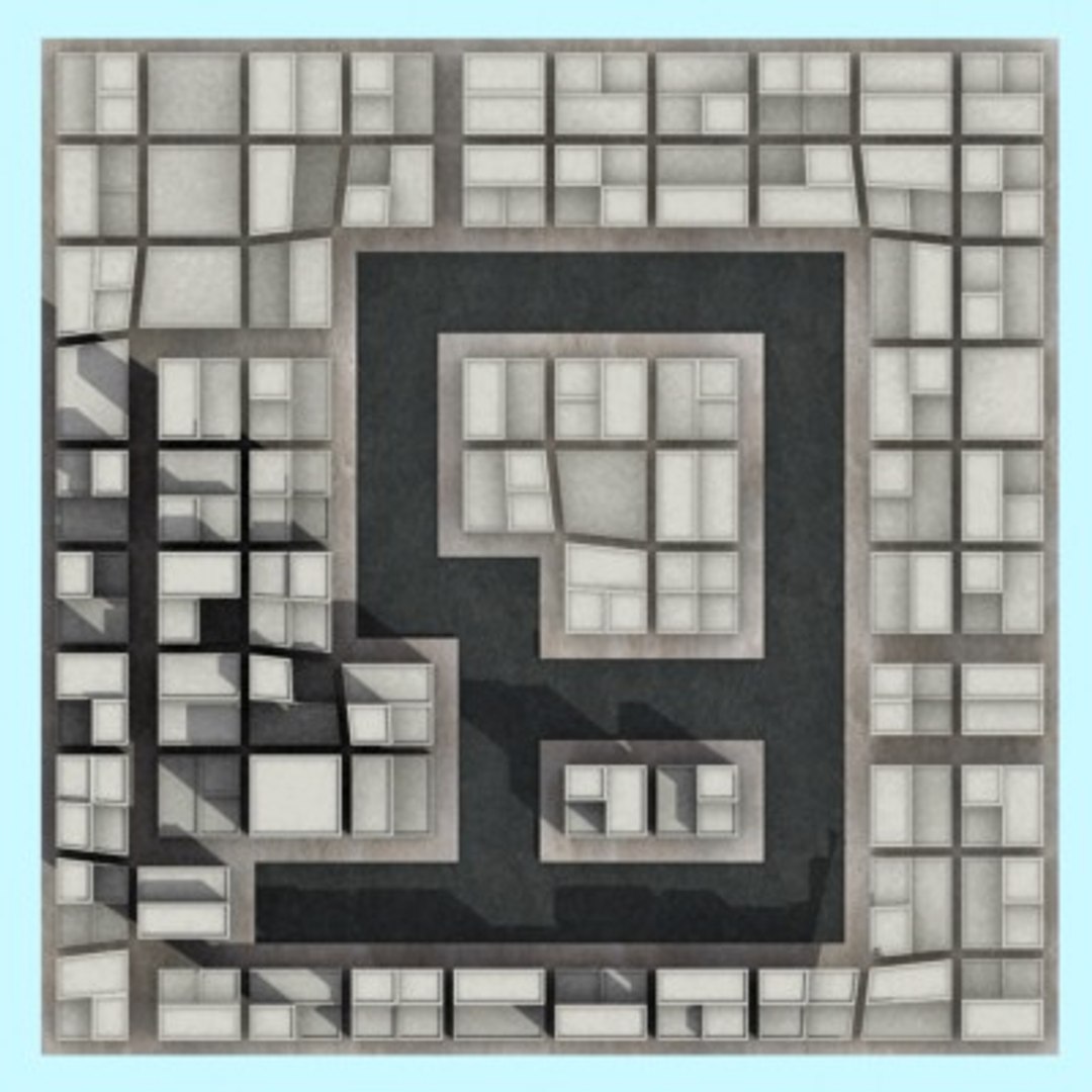 random city 3d max