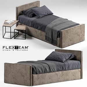 single bed 3D model