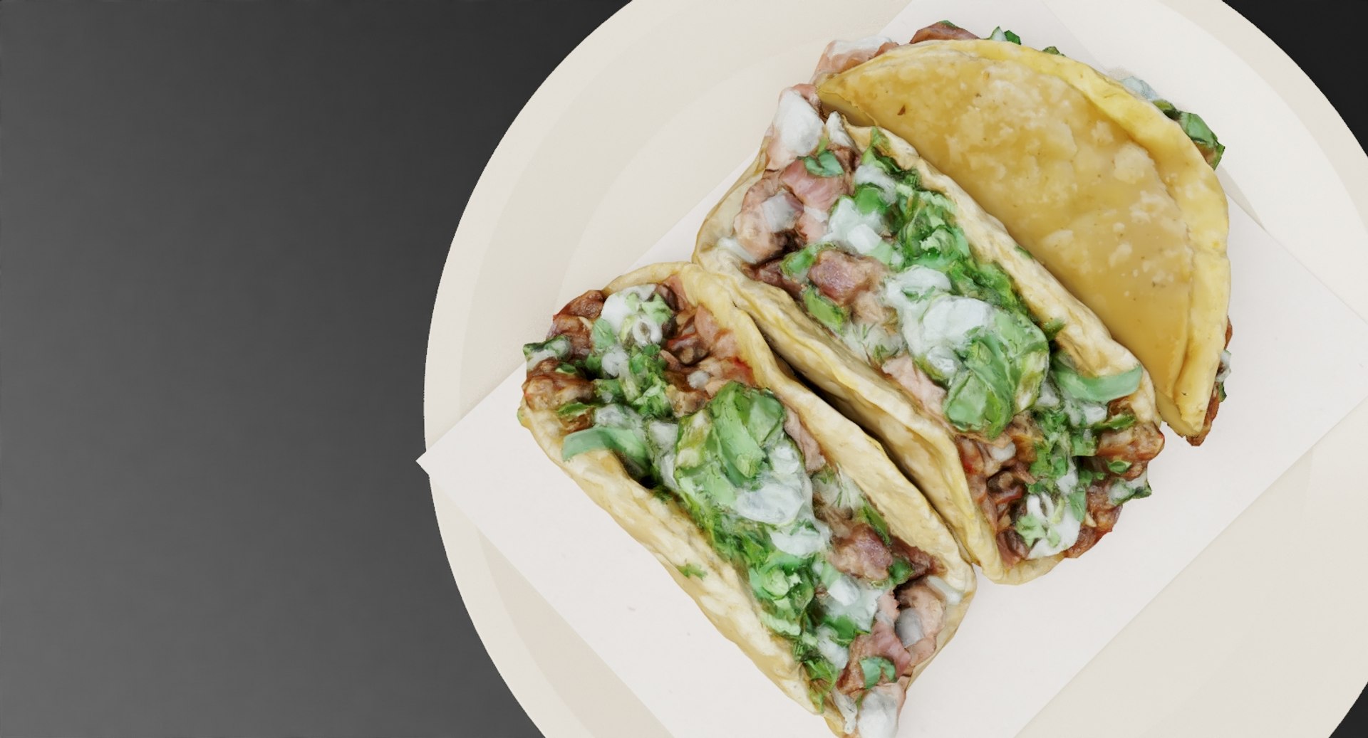 3D taco suadero https://p.turbosquid.com/ts-thumb/2X/fnsGHH/n11qZCnr/cr_02/jpg/1562216546/1920x1080/fit_q87/e242c2a21eefa9c1b1227161fad15b010e65c7c0/cr_02.jpg